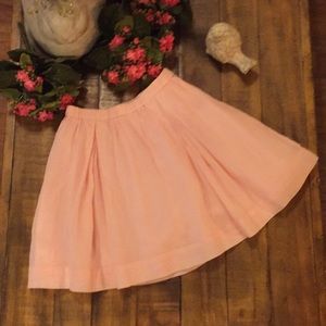 Crewcuts pale pink skirt size 8 EUC